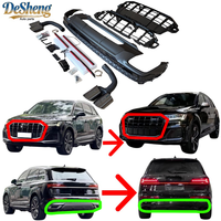 Conçu sur mesure pour Audi Q7, mise à niveau vers SQ7, automobile ; grilles de voiture ; ailerons de voiture ; silencieux arrière ; bandes de garniture ; pare-chocs de voiture, ailes.