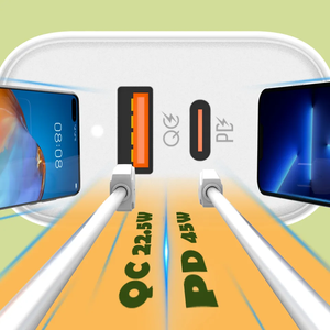 <span class=keywords><strong>Cargador</strong></span> de Pared <span class=keywords><strong>Portátil</strong></span> Ldnio OEM ODM de 45W con Micro USB Tipo C <span class=keywords><strong>para</strong></span> Celulares, Cargadores <span class=keywords><strong>para</strong></span> <span class=keywords><strong>Celular</strong></span> <span class=keywords><strong>Samsung</strong></span>, Chargeur Original - Product Image 4