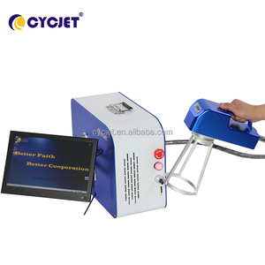 Macchina per marcatura Laser a fibra portatile 20/30W portatile saggiamente utilizzata per pneumatici in gomma - Product Image 3