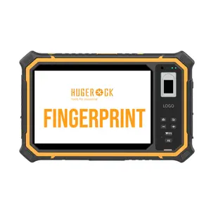 OEM T80 Sdk Available Waterproof Quad Core 128GB 1000nit nfc Rfid Reader G2010 Fingerprint Barcode Scanner rugged Tablet PC