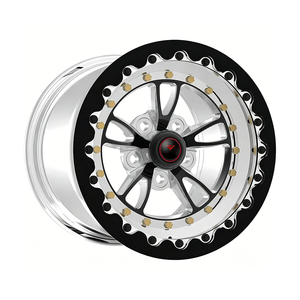 Jantes forgées en trois parties WELD Full Throttle Beadlock 15x8 15x10 5x114.3 5x120 pour Mustang <span class=keywords><strong>Camaro</strong></span> Corvette <span class=keywords><strong>Dodge</strong></span> Challenger <span class=keywords><strong>SRT</strong></span> - Product Image 2