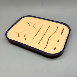 Cilt dikiş için silikon tıbbi bilim sütür eğitim eğitim uygulama pedi - Product Image 2