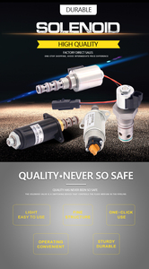 Nouvel électrovanne magnétique pour pièces d'excavatrice SK200-6, radiotube électromagnétique YN35V00004F1 KDRDE5K-20 30C12A-111 à vendre - Product Image 2