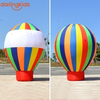 Ballons publicitaires gonflables d'extérieur, ballons gonflables au sol et bannières interchangeables