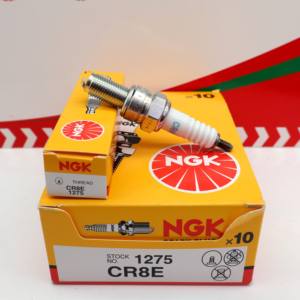 หัวเทียนแท้ NGK รุ่น 1275/CR8E ของแท้ สำหรับรถจักรยานยนต์ซูซูกิ/มุนชิน ไลท์ไรด์ บรีซ สวิฟท์ ฮอร์ส และเลทสลีปเปอร์ - Product Image 2