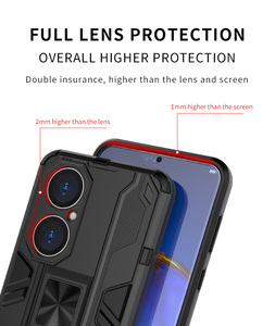 Custodia per Telefono da Uomo con Design Business, Supporto Magnetico Eco-Friendly, Antiurto in TPU+PC per P50 Nova 8 Pro <span class=keywords><strong>Honor</strong></span> V40 Mate 40 - Product Image 6