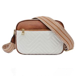 Bolso Bandolera de Mujer, Moderno, de Cuero Vegano, Tipo Hobo, con Correa Ajustable - Product Image 1