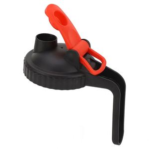 86mm Wide Mouth Plastic Jar Lid <b>Flip</b> <b>Top</b> Cap <b>with</b> Handle Easy Pour BPA Free Non Spill 100pcs - Product Image 1