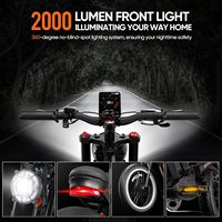 Vélo électrique US WH 250W Peak Dual Motor Ebike 16MPH 48V 60Ah 26" Pneus larges 7 vitesses Frein hydraulique jusqu'à 80Mi Vélo électrique