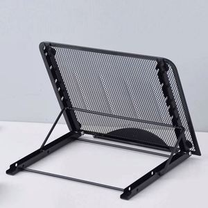 China Manufacturer's Adjustable Metal Mesh Ventilated <b>Tablet</b> Light Box <b>Stand</b> Portable Laptop Holder <b>for</b> Office & School Use - Product Image 3