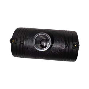 Conexões de Eletrofusão Pretas PN16 PE100/80 	 Redutor Tee DN63x32 63mm-32mm 	 Conexão de Tubo Moldada em Plástico - Product Image 2