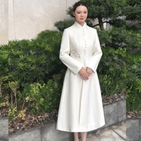 Ensembles de costumes pour femmes, tenues de bureau pour femmes, uniformes d'hôtesse de l'air en polyester blanc, robes Conjuntos Par...