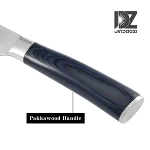 1.4116 çelik bıçak Santoku yüksek karbonlu çelik şef bıçağı japon mutfak bıçağı
