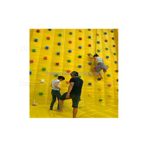 Factory Direct Supply Game Inflatable Mobile Rock Climbing Wall