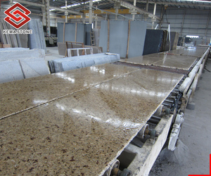 Encimeras de Cocina y Tocadores de Granito Dorado Brasileño Prefabricados al por Mayor - Product Image 2