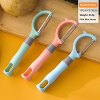 Huishoudelijke PP handmatige multifunctionele fruit- en groenteschiller keuken gadget aardappelplakker