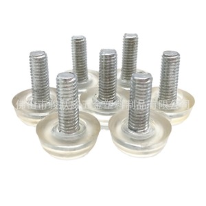 Junyuewei Transparent Adjustable Feet <b>Pads</b> 18mm Diameter Plastic And Metal Furniture Legs Protection <b>Pad</b> - Product Image 2