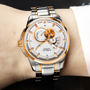 Reloj Mecánico de Lujo de 42 mm con Logotipo Personalizado OEM para Hombre, Movimiento Miyota 82S7, 5 ATM, Resistente al Agua, Automático - Product Image 3