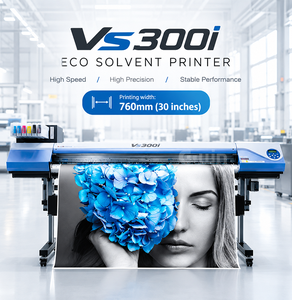 เครื่องพิมพ์ Roland VS300i Eco Solvent Inkjet ขนาด 760 มม. แบบม้วนต่อม้วน พร้อมฟังก์ชั่นตัดอัตโนมัติ และพิมพ์หลายสี - Product Image 1
