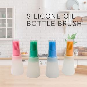 Botella de Silicona para Aceite con Brocha, Dispensador Multicolor a Prueba de Fugas para Asar, Hornear y Cocinar - Product Image 2