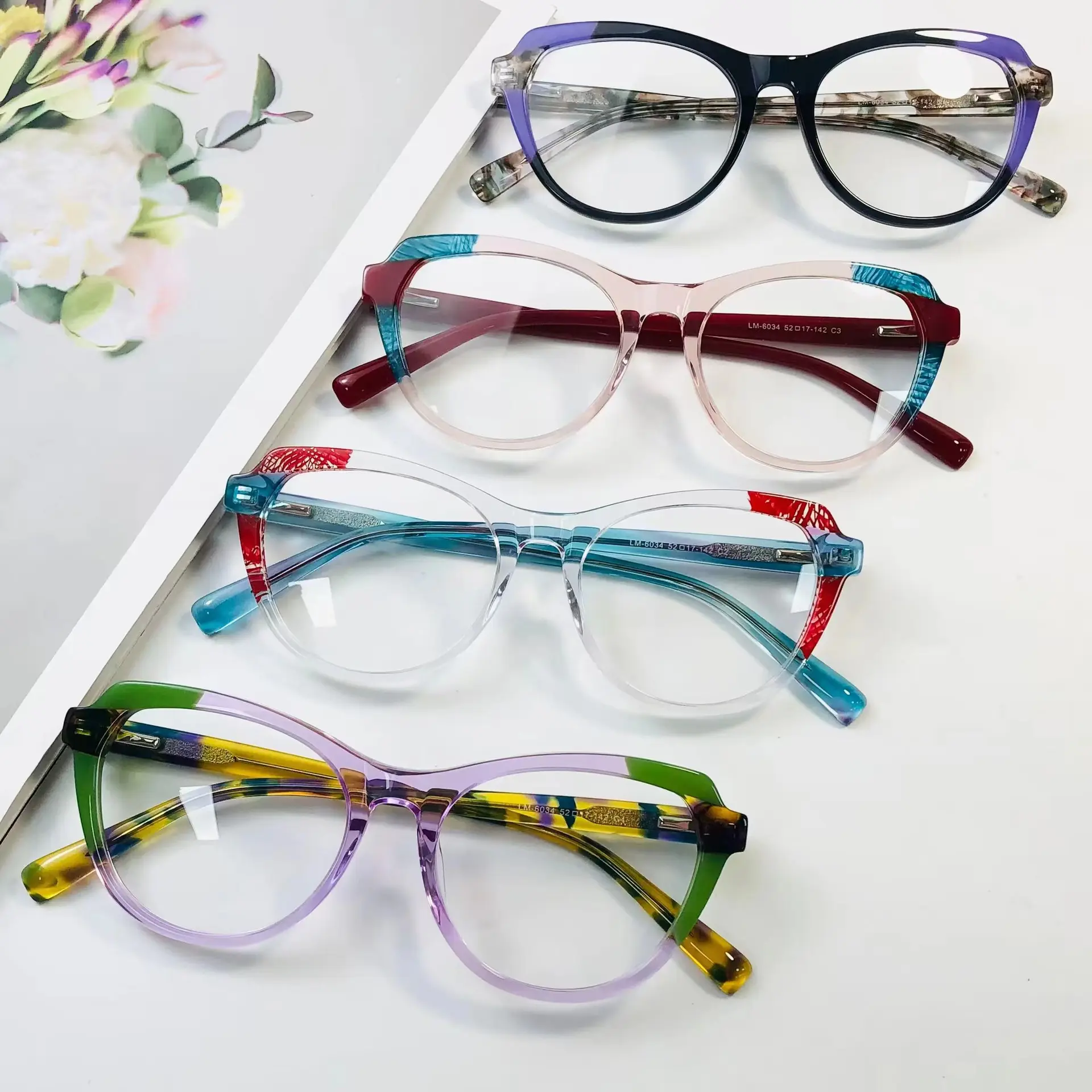 Alta Qualidade Acetato Óculos Frames Óculos Óculos Lindos Óculos Frames Últimas Óculos Frames Para A Menina Mulheres