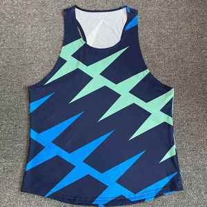 OEM Custom Sublimation Rib Knit Tank <b>Top</b> Women Soft Breathable Quick Dry Anti-Pilling Loose Fit Racerback Marathon Running - Product Image 4
