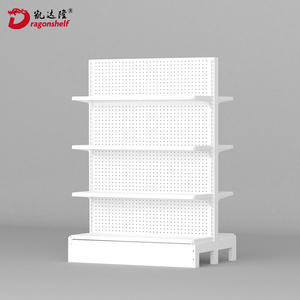Scaffali per supermercato Dragonshelf negozio di alimentari in legno in acciaio scaffali per cabinofili altri articoli per la conservazione e il supermercato - Product Image 2