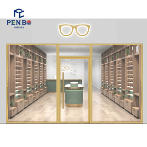 Perakende gözlük mağaza 3D render optik mağaza kavramı ısmarlama gözlük mağaza düzeni ve iç tasarım - Product Image 6