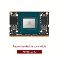 Módulo Nvidia Jetson Xavier NX de 8GB, Placa Base 900-83668-0000-000, Kit de Desarrollo, Caja de Computación IA de Borde Integrada