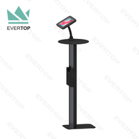 LSF11 Tablet para iPad Display Podium W/Acrílico Tabletop Secure Enclosure Pulpit Atril para iPad Podium Display Floor Stand