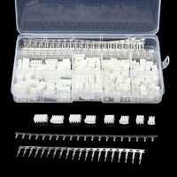 Kit de Cable de puente de conector Dupont, 560 Uds., carcasa de cabezal de Pin, adaptador de Terminal de cabeza de Pin macho y hembra, juego de enchufes, producto ICs