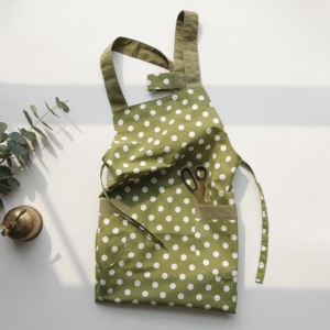 Fabricante <span class=keywords><strong>de</strong></span> China caliente delantal <span class=keywords><strong>de</strong></span> algodón diseño Polka Dot rayas delantal <span class=keywords><strong>de</strong></span> cocina <span class=keywords><strong>Chef</strong></span> <span class=keywords><strong>de</strong></span> cocina delantal - Product Image 5