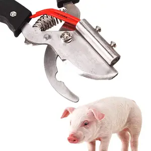 Heiß verkauftes Veterinär instrument Blood less Electric Heating Schweines chwanz schneider Werkzeug für Ferkel schweins chaf ziege