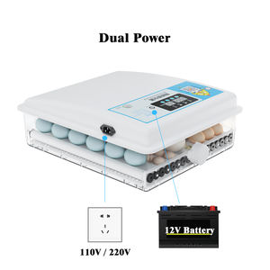 Incubateur d'œufs de volaille numérique <span class=keywords><strong>fiable</strong></span> 64 œufs avec moteur de retournement <span class=keywords><strong>automatique</strong></span> des œufs - Product Image 6