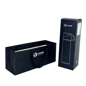 Mat kağıt torba baskı özelleştirmek şirket logosu boyutu için şişe bardak parfüm kutuları iş alışveriş hediye keseleri taşınabilir çanta kullanın - Product Image 5