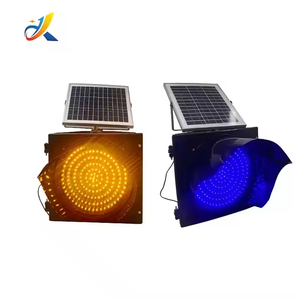 <span class=keywords><strong>Prix</strong></span> fabricant - Feu de signalisation routière à LED solaire jaune clignotant IP65 pour la sécurité routière - Product Image 2