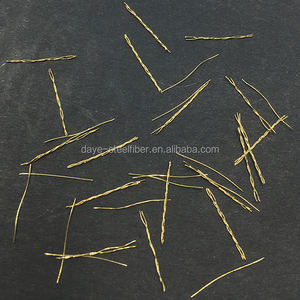 Hecho <span class=keywords><strong>en</strong></span> China Acero-fibra-precio utilizado para polvo reactivo Concreto a través de cobre recubierto Micro fibra de acero - Product Image 4