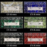 Dekorasi Kuku Berkualitas Tinggi B3, Kristal Kaca Berkilau, Batu Rhinestone Bentuk Berbagai, Grosir