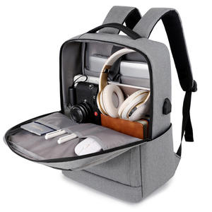 Men's High-End Fashionable Backpack Large Capacity Business Travel <b>Bag</b> Logo Printable Simple Design Oxford Cloth for <b>Laptop</b> - Product Image 3