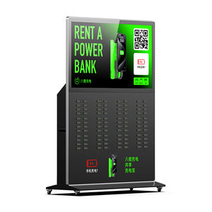 Kiosque de location de batteries externes partagées pour téléphones portables, 96 emplacements, public extérieur, avec affichage publicitaire, station de recharge de batteries externes - Product Image 3