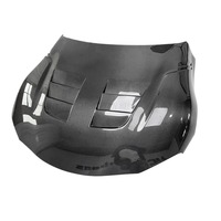 Capots de moteur modifiés en fibre de carbone véritable de haute qualité 2019+ pour Toyota Supra A90 A91