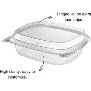 Transparent Clam Shell <b>Takeaway</b> Strawberries Tray Food <b>Container</b> Packaging Strawberry Heart Shaped PET Box Embossing Recycled - Product Image 4