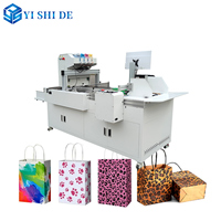 Imprimante Numérique Jet d'Encre Automatique Monopasse pour Sacs en Papier, Gobelets, Ventilateurs et Sacs Kraft – Machine d'Impression Monophasée pour Boîtes en Carton