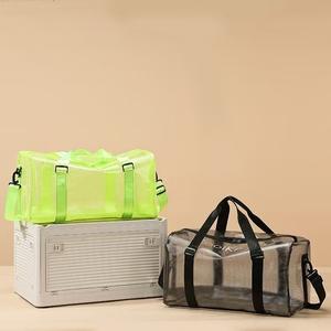 กระเป๋าเดินทางใสแบบพกพาขนาดใหญ่ น้ำหนักเบา กันน้ำ สำหรับว่ายน้ำ ออกกำลังกาย และกิจกรรมกลางแจ้ง ขายส่ง - Product Image 4