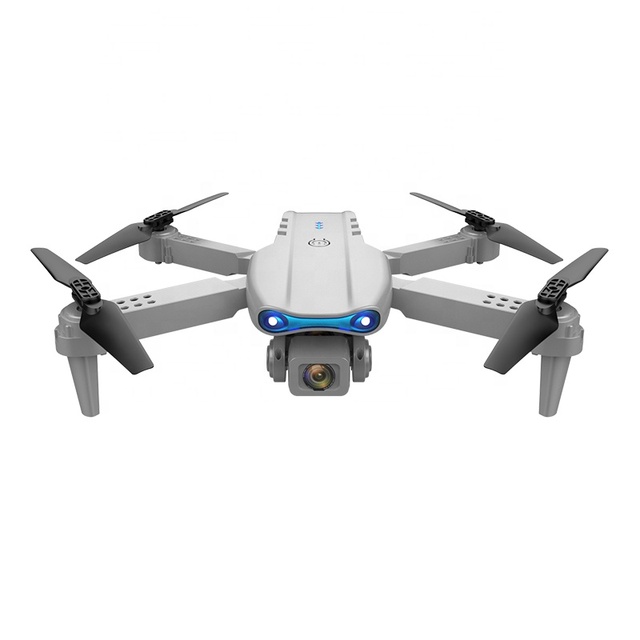 Outdoor E99 Pro WiFi FPV Quadcopter Helicopter Mini Drone With Dual 4K H-D Camera Remote Control Foldable Drones Boy Toys