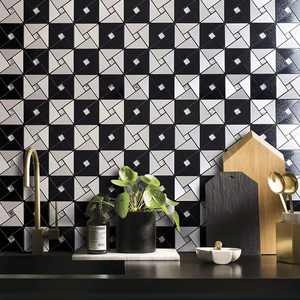 Vente en gros Stickers muraux modernes auto-adhésifs en mousse mosaïque 3D <span class=keywords><strong>Papier</strong></span> <span class=keywords><strong>peint</strong></span> PVC épaissi <span class=keywords><strong>Papier</strong></span> <span class=keywords><strong>peint</strong></span> à carreaux métalliques pour la <span class=keywords><strong>cuisine</strong></span> et la maison - Product Image 3