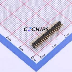 X1321WV-2x18J-C30D23 Pin Header Through hole Component (THT),P=1.27mm Connector 2x18P 1.27mm 1.27mm Pin Header - Product Image 2