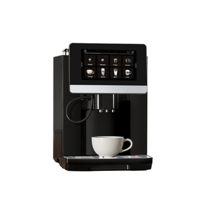 Automatic Stainless Steel Espresso Machine Household Coffee Machine 19bars Touch Screen 11 <b>Cups</b> Capacity for - Product Image 1