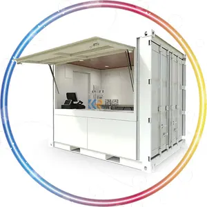 2024 Catering Small Food Kiosk Mobile Restaurant Fast Food Car Shipping Container Bar For Sale