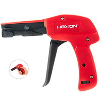 2 en 1 Nylon Zip Ties Install Cable Adjustable Tensioning Tool Cable Tie Gun